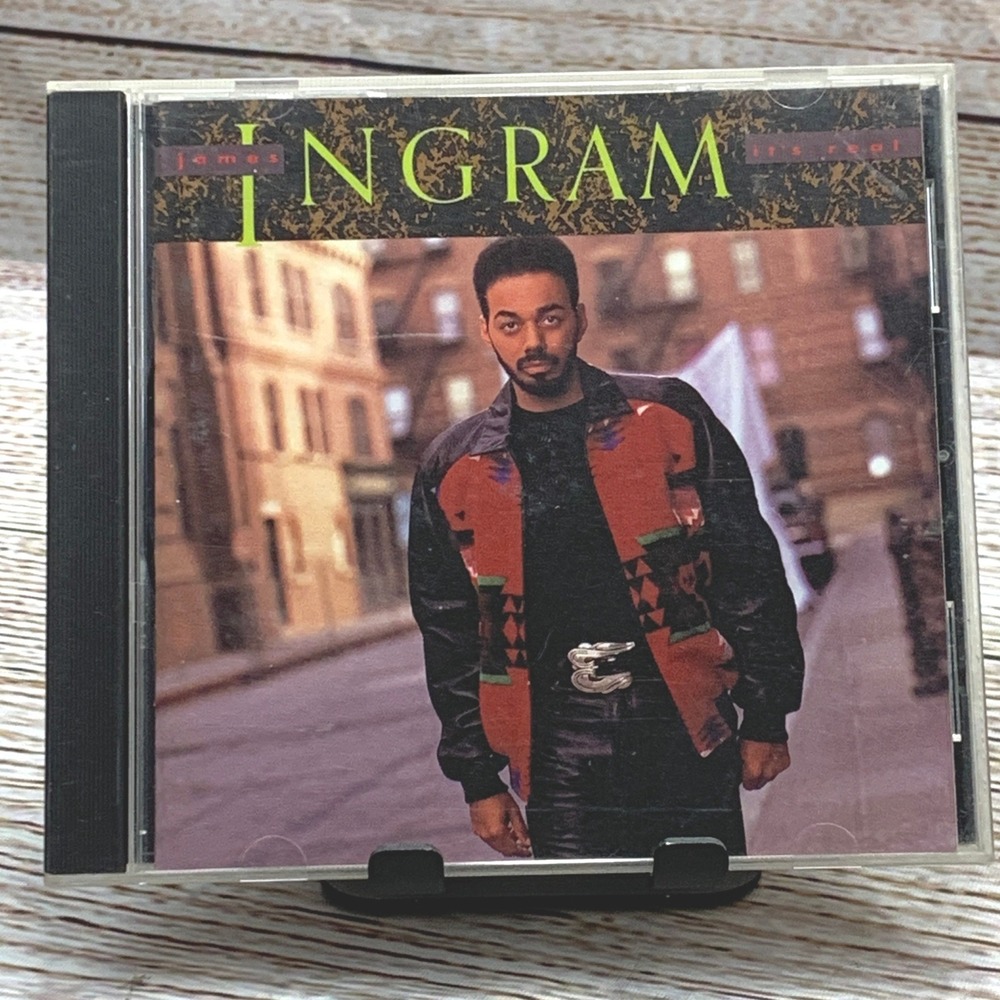 James Ingram-  Its Real [CD 1989] Warner Bros Records Music Album‎